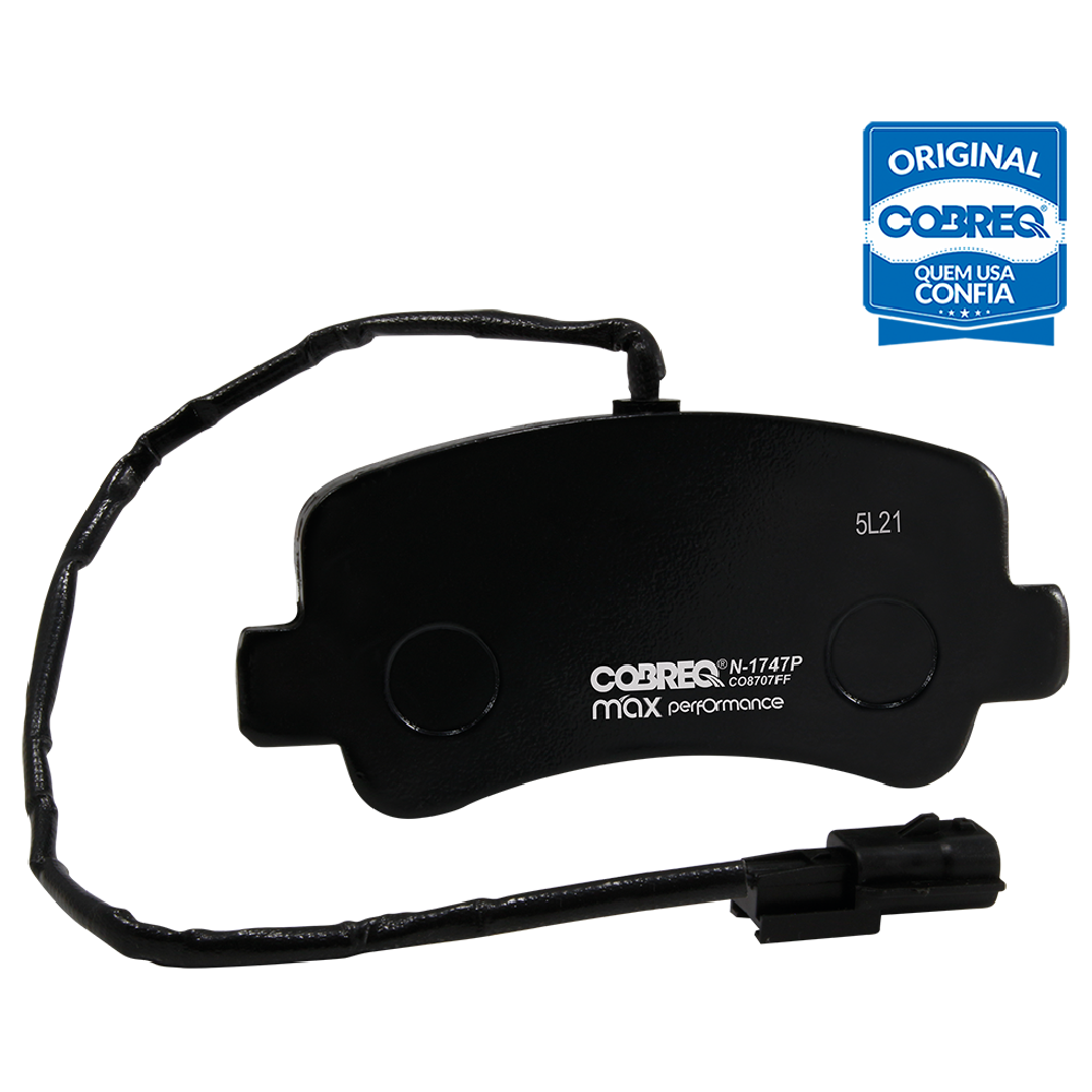 Pastilha de Freio Traseira para Renault Master - Cobreq - N-1747P