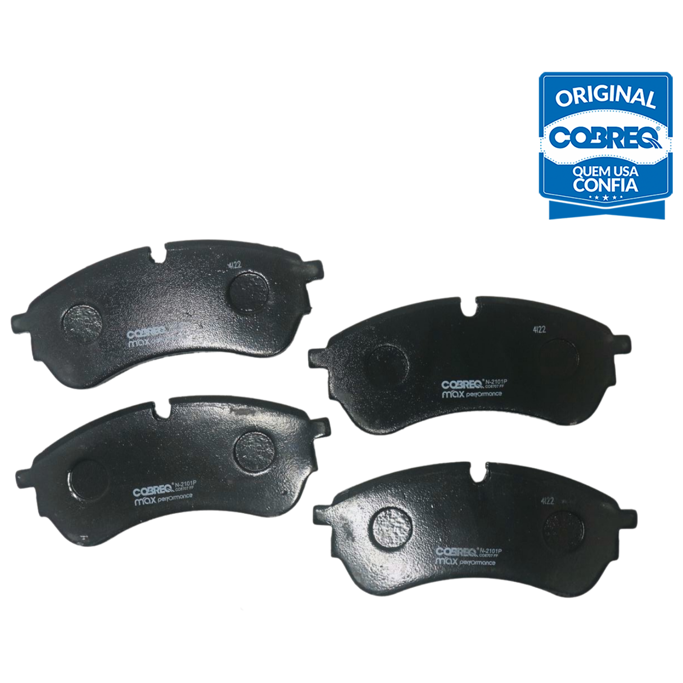 Pastilha de Freio Traseira para Volkswagen Delivery 6-160 - Cobreq - N-2101P