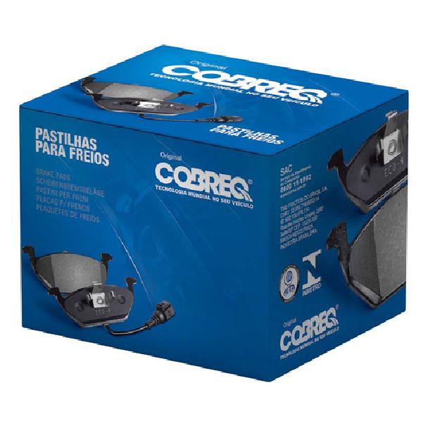 Jogo Pastilha de Freio Traseira - Cobreq - N-2099C