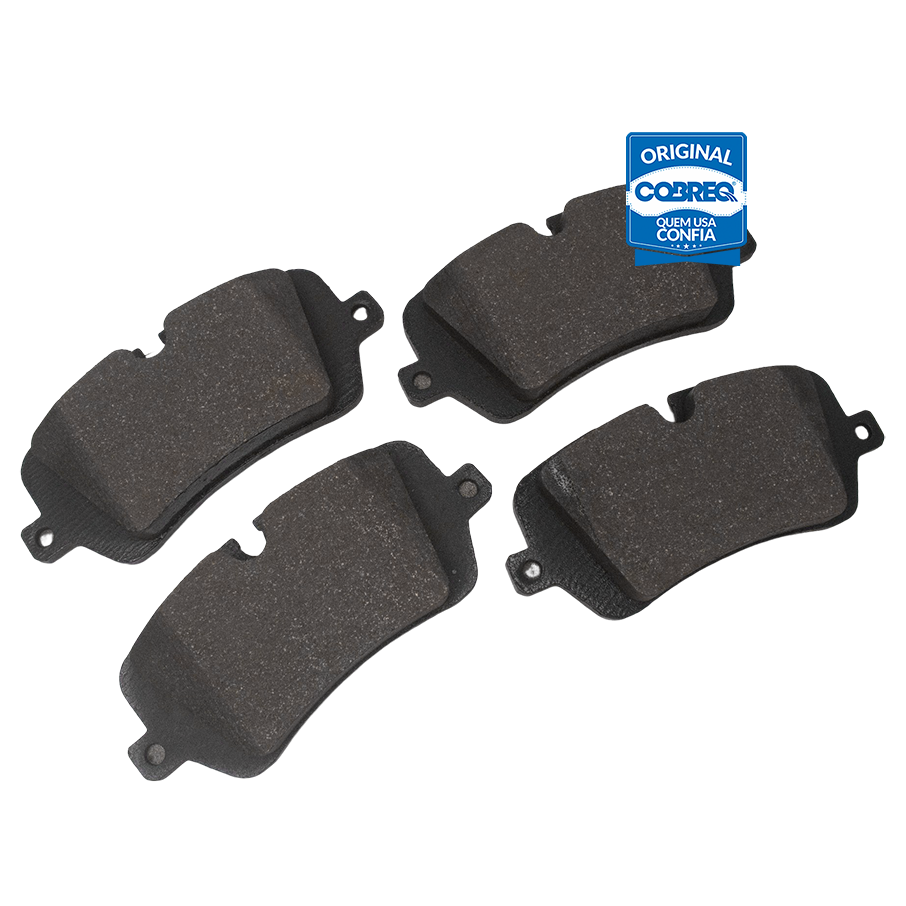Pastilha de Freio Traseira para Land Rover Range Rover Sport e Range Rover Vogue - Cobreq - N-2078
