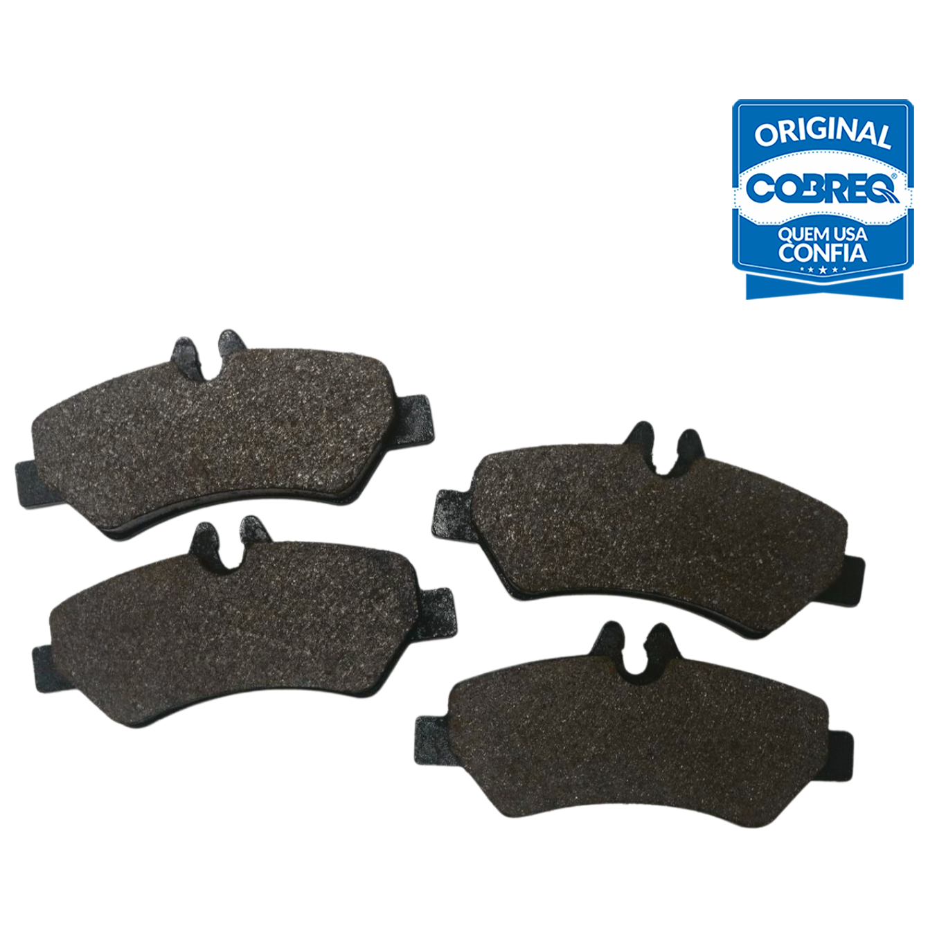 Pastilha de Freio Traseira para Mercedes-Benz Sprinter 311 e Sprinter 415 - Cobreq - N-2056P
