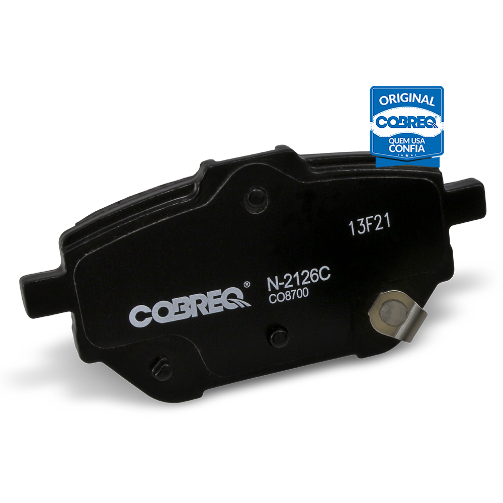 Pastilha de Freio Cerâmica Traseira para Toyota Corolla - Cobreq - N-2126C