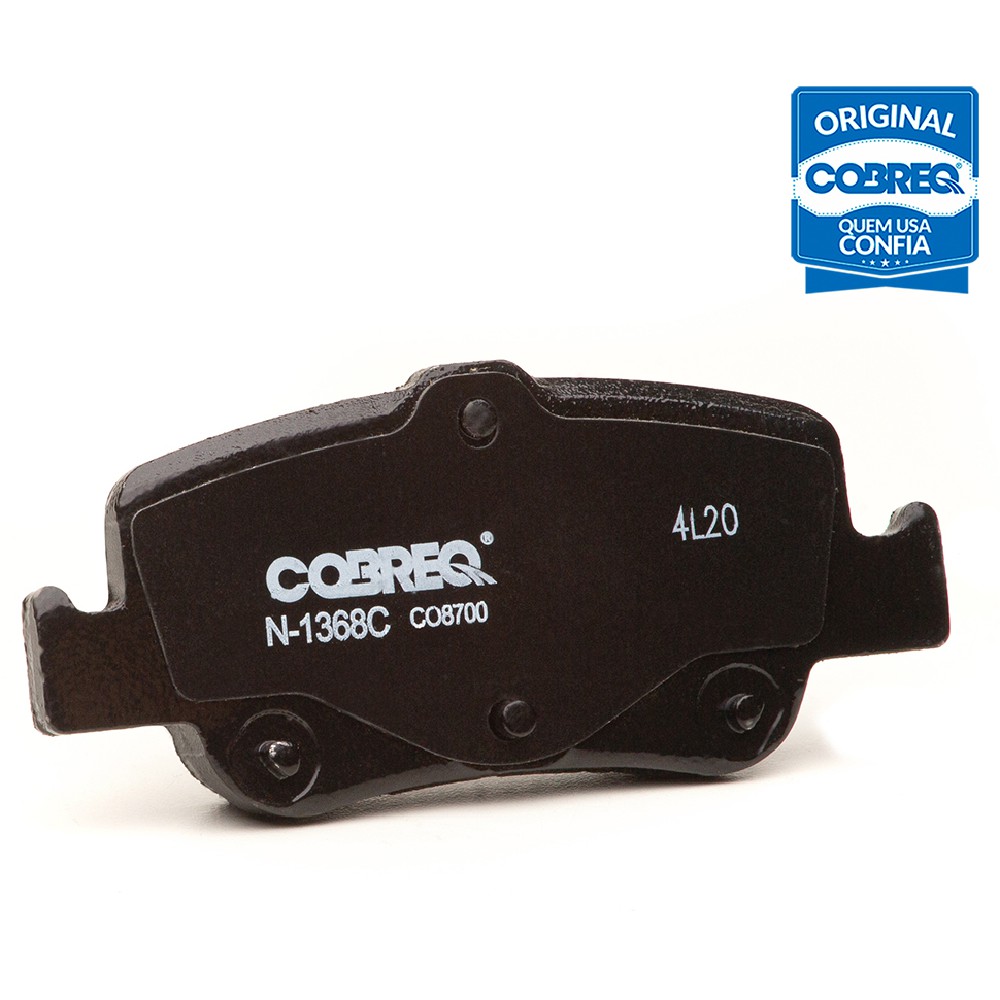 Pastilha de Freio Cerâmica Traseira para Toyota Corolla - Cobreq - N-1368C