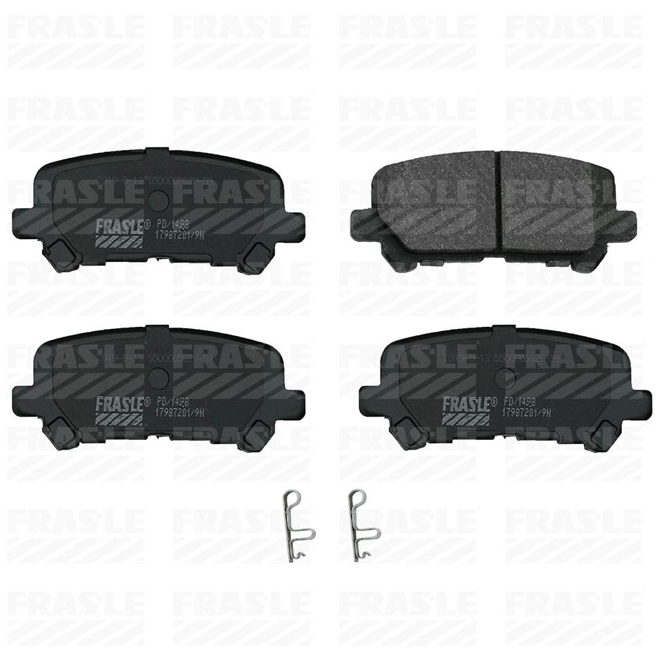 Pastilha de Freio Traseira para Chevrolet Trailblazer - Fras-le - PD/1498