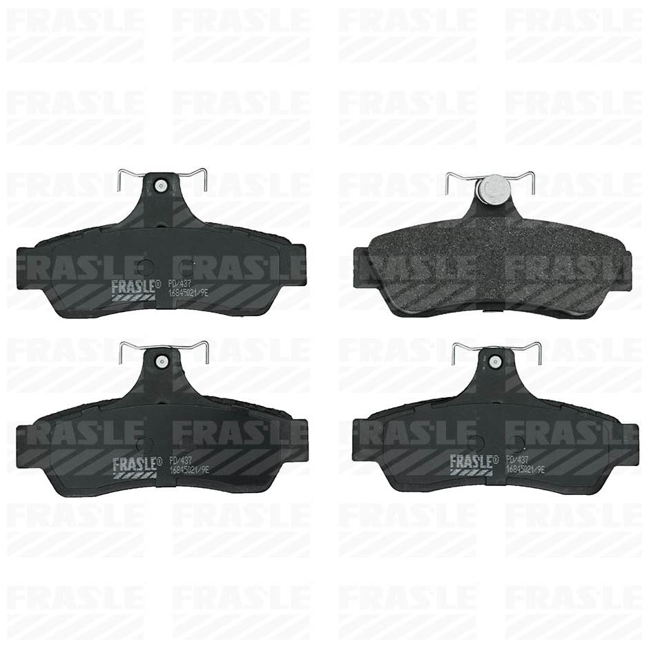 Pastilha de Freio Traseira para Chevrolet Omega - Fras-le - PD/437