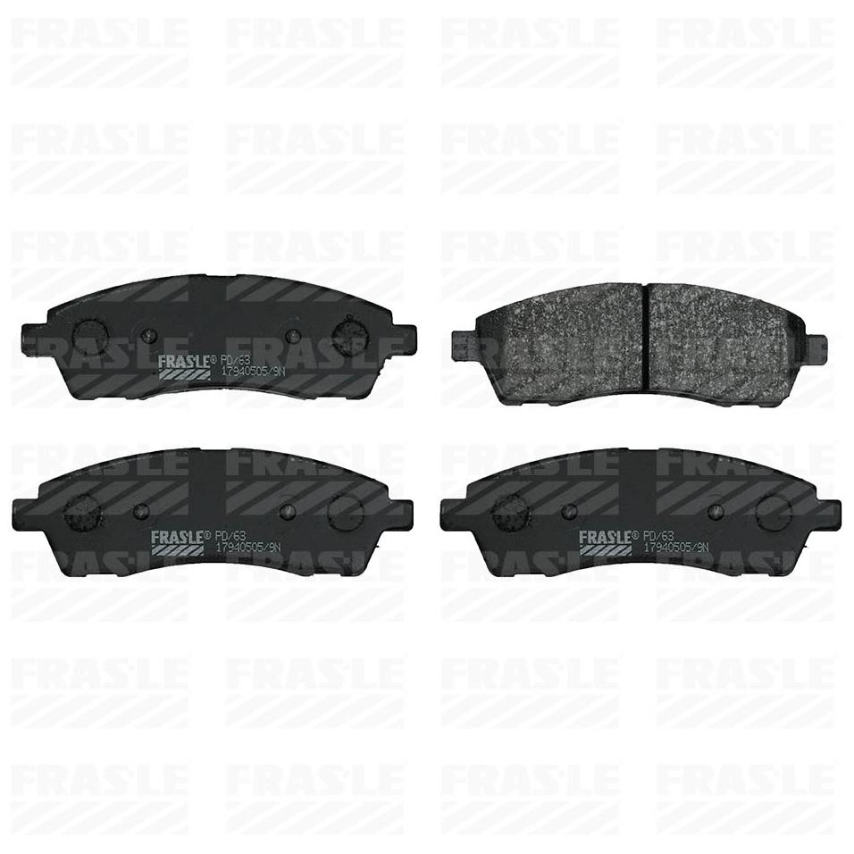 Pastilha de Freio Traseira para Ford F-250 - Fras-le - PD/63