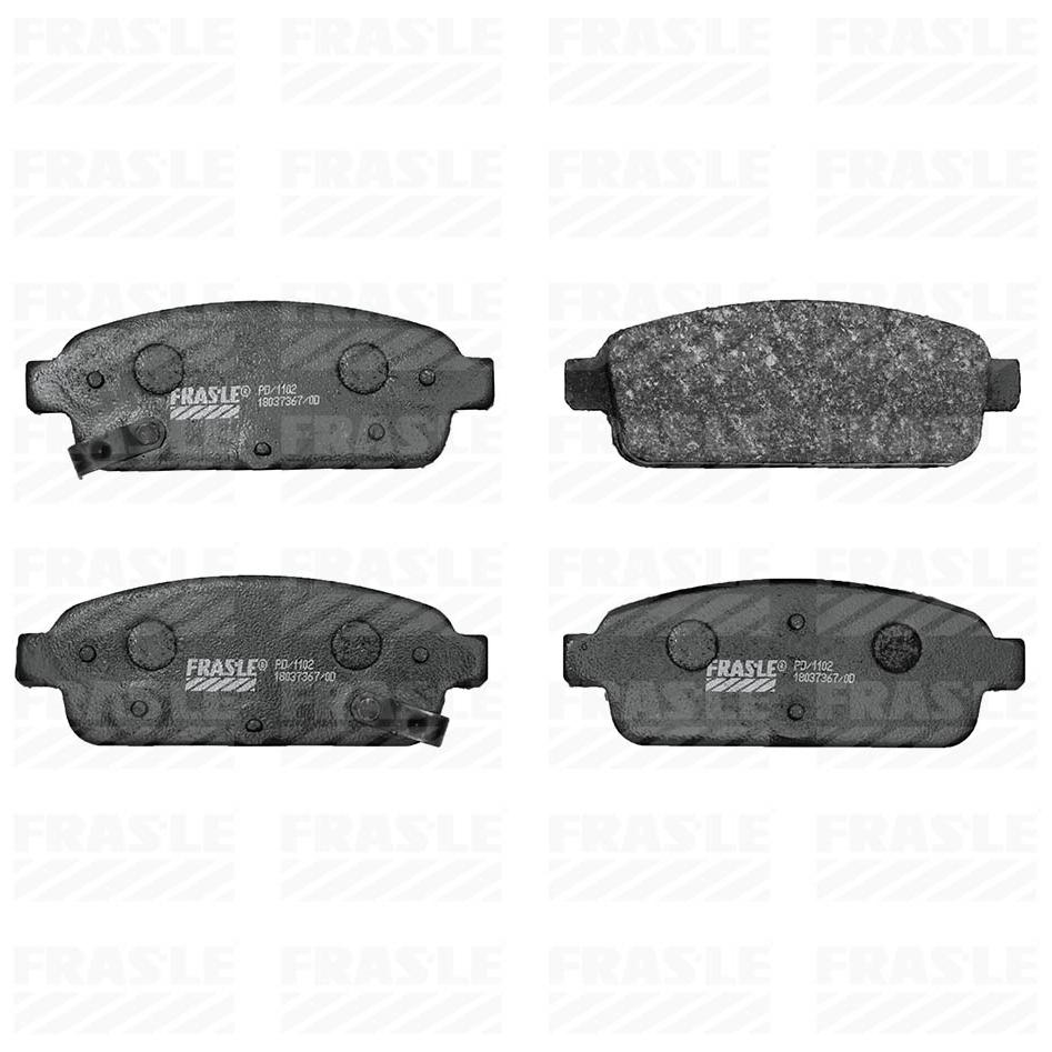 Pastilha de Freio Traseira para Chevrolet Cruze e Cruze Sport6 - Fras-le - PD/1102