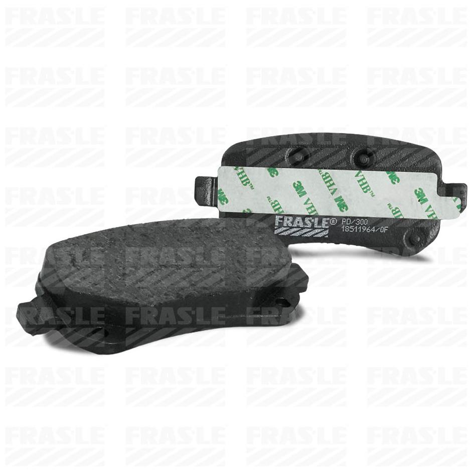 Pastilha de Freio Traseira para Dodge Journey e Fiat Freemont - Fras-le - PD/300