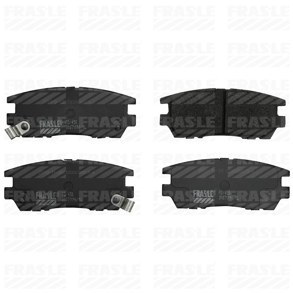 Pastilha de Freio Traseira para Mitsubishi L300 e Pajero - Fras-le - PD/450