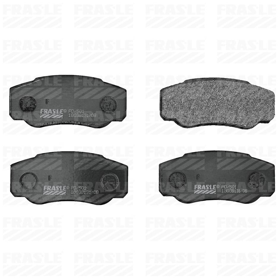 Pastilha de Freio Traseira para Citroen Jumper e Peugeot Boxer - Fras-le - PD/501