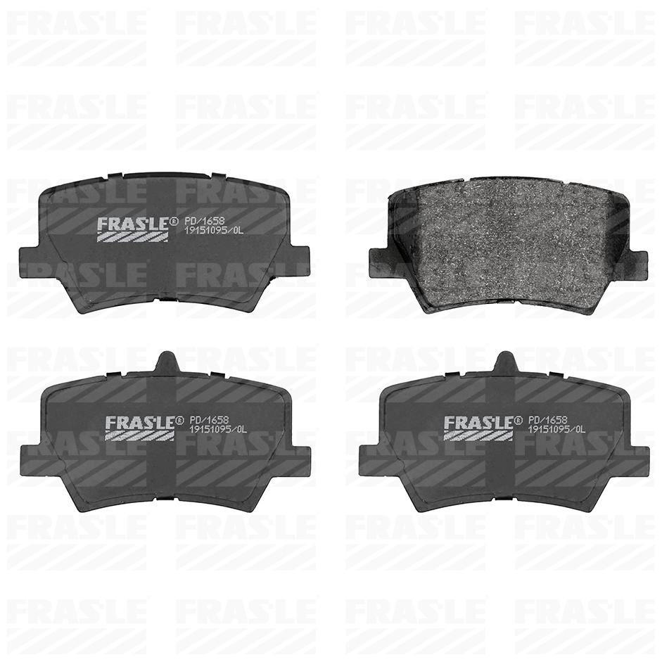 Pastilha de Freio Traseira para Volvo XC40 - Fras-le - PD/1658