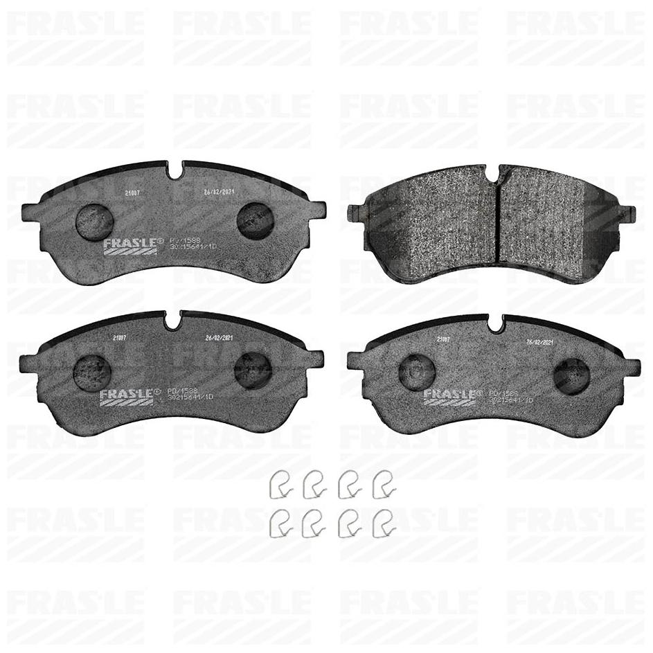 Pastilha de Freio Traseira para Volkswagen Delivery 4-150 e Delivery 6-160 - Fras-le - PD/1588
