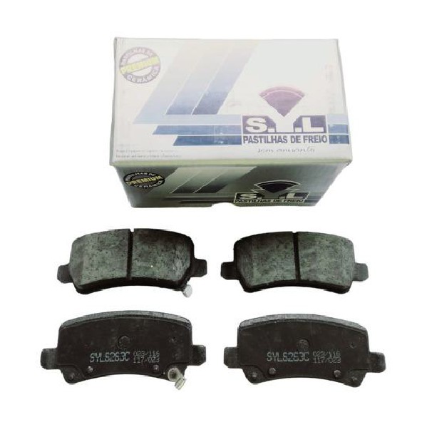 Pastilha de Freio Cerâmica Traseira para Hyundai Azera - Syl - 6263C