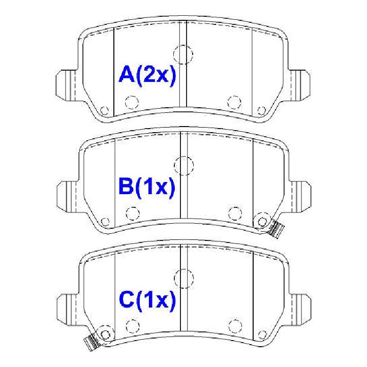 Pastilha de Freio Cerâmica Traseira para Hyundai Azera - Syl - 6263C