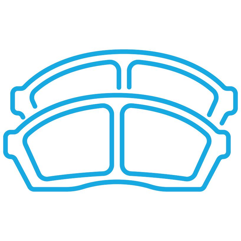 Pastilha de Freio Traseira para Volkswagen Golf - TRW - GDB9162