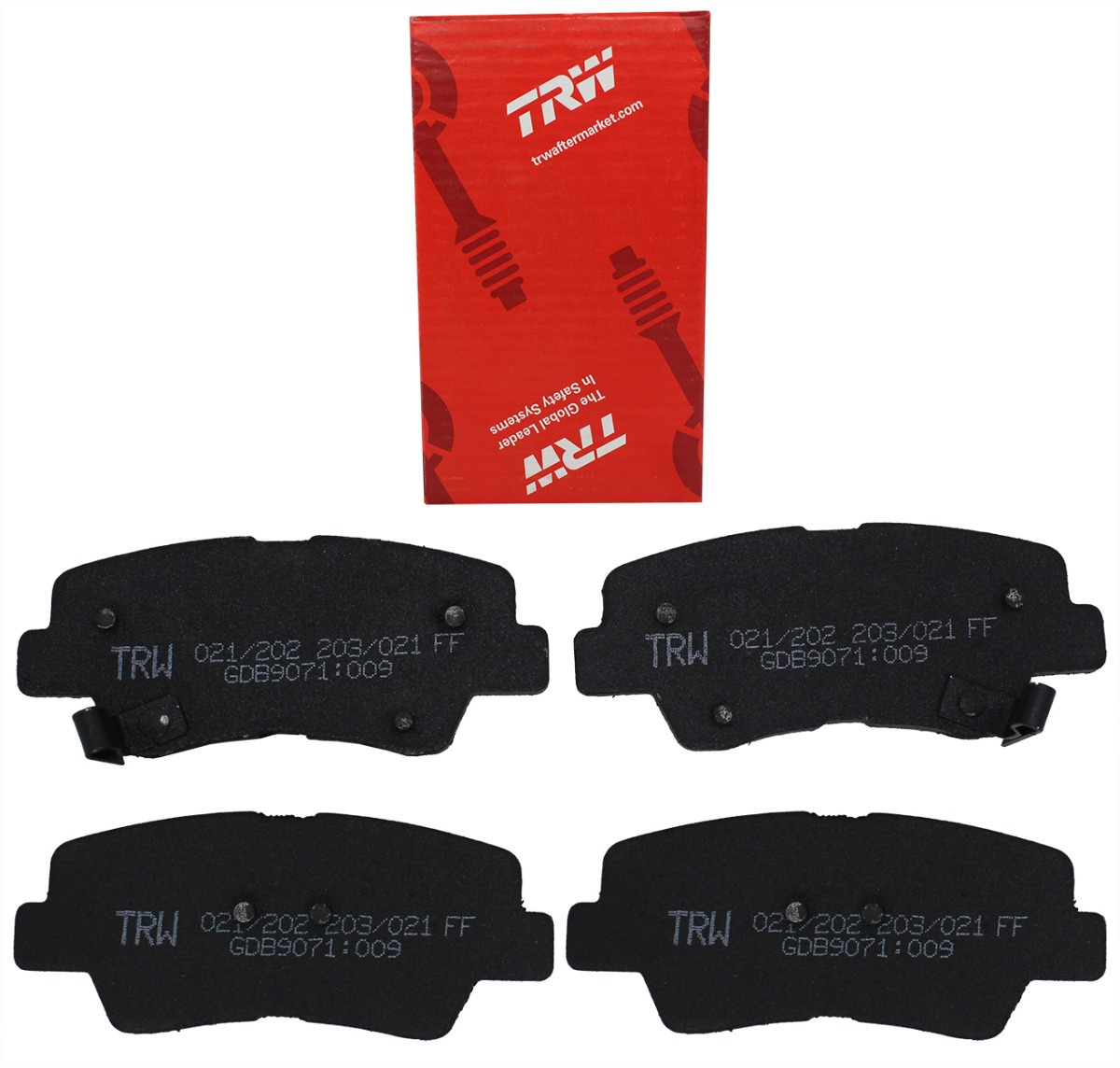 Pastilha de Freio Traseira para Hyundai Tucson e KIA Sportage - TRW - GDB9071
