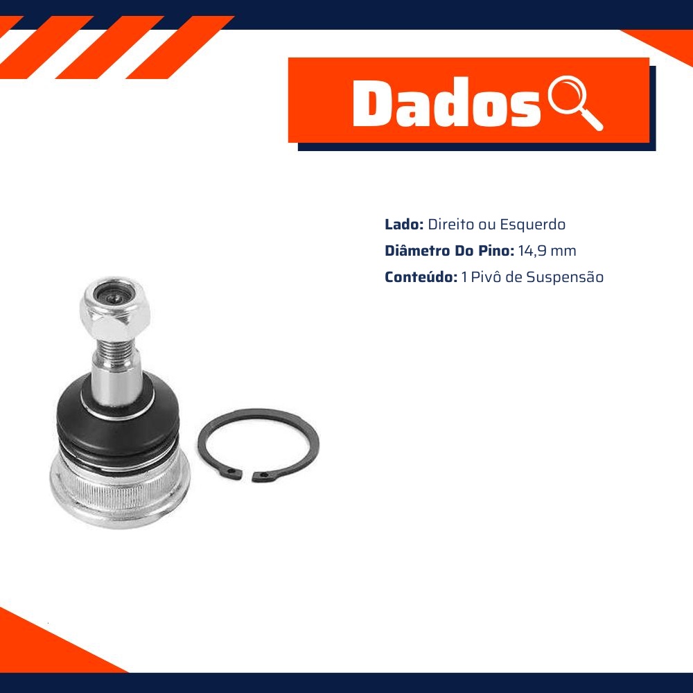 Pivô de Suspensão - SKF - VKDS 6234