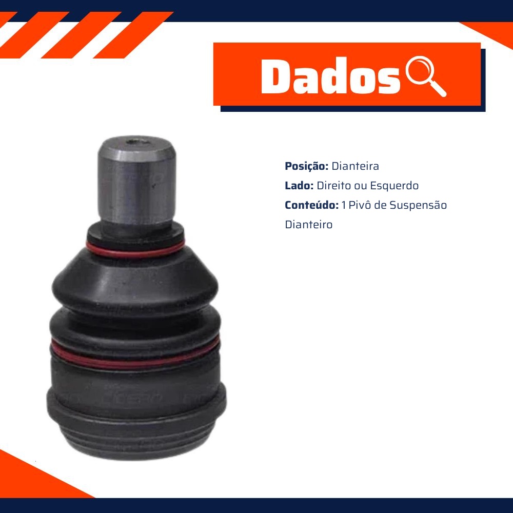 Pivô de Suspensão Dianteiro - TRW - JBJ1258