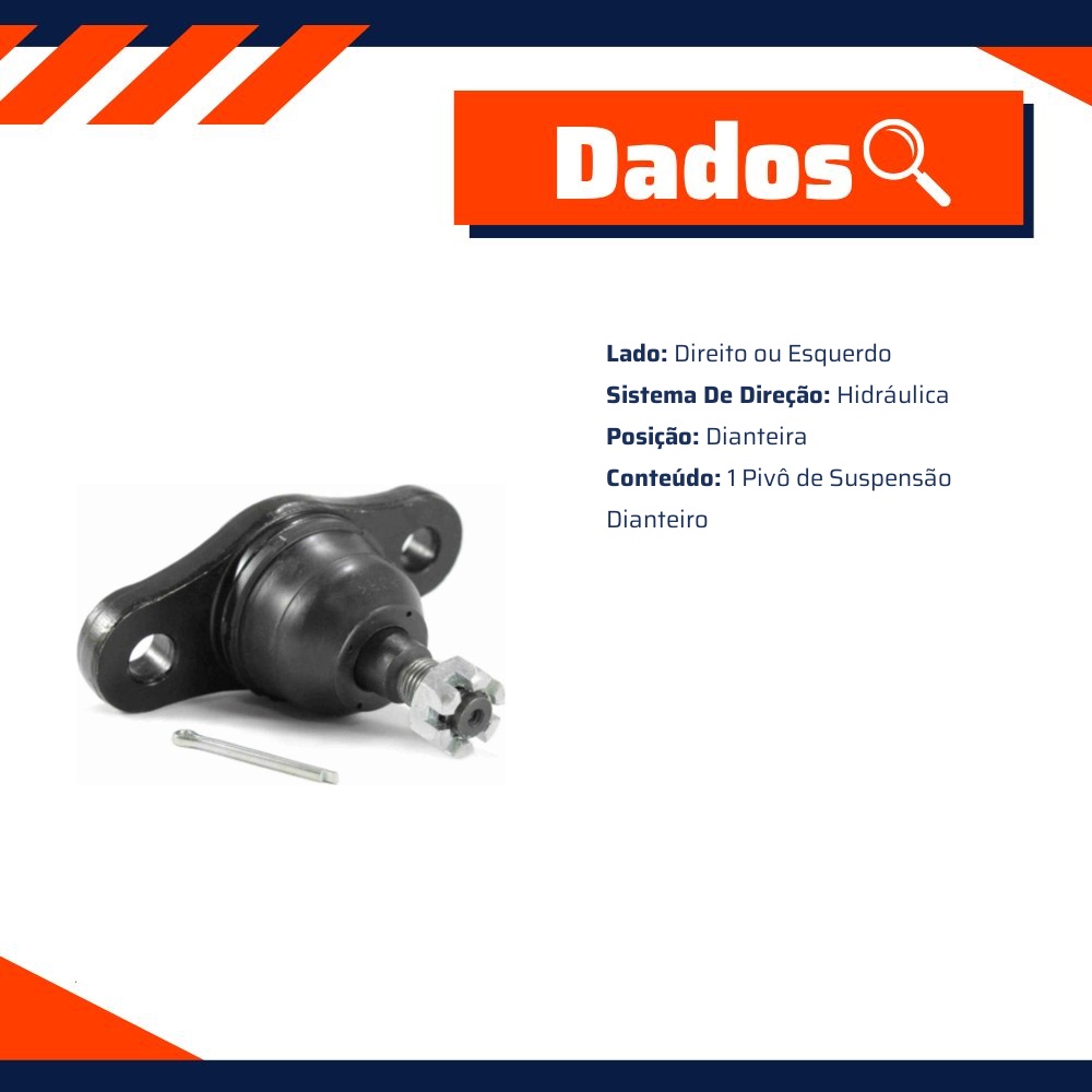 Pivô de Suspensão Dianteiro - TRW - JBJ7552