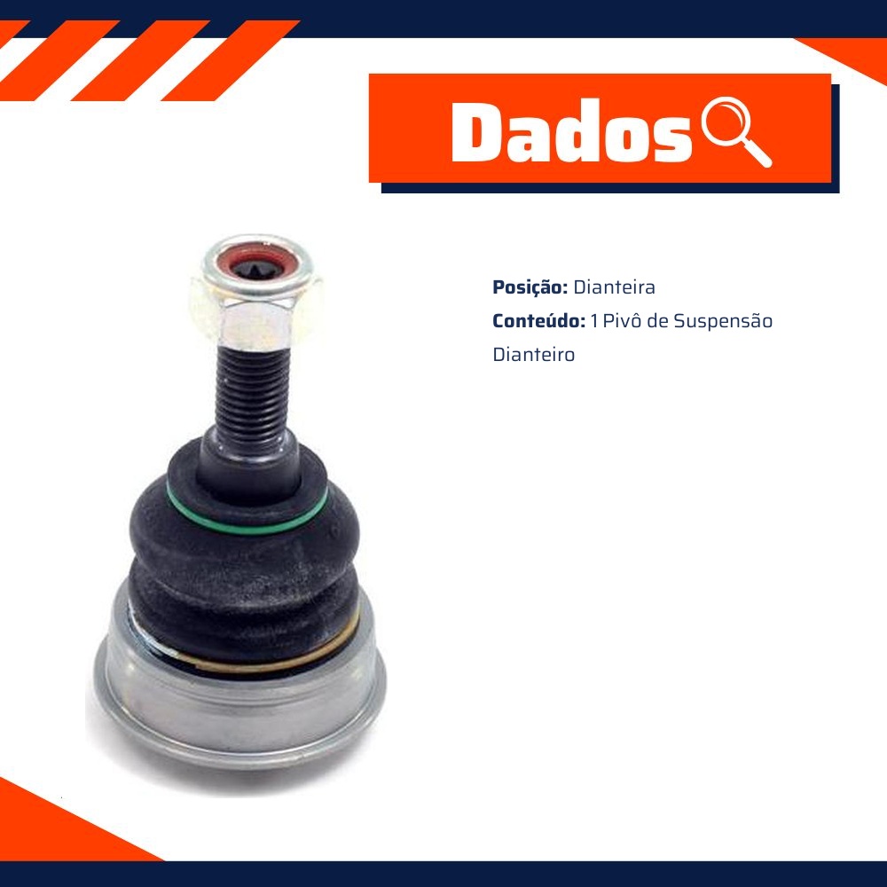Pivô de Suspensão Dianteiro para Volkswagen Amarok - TRW - JBJ571