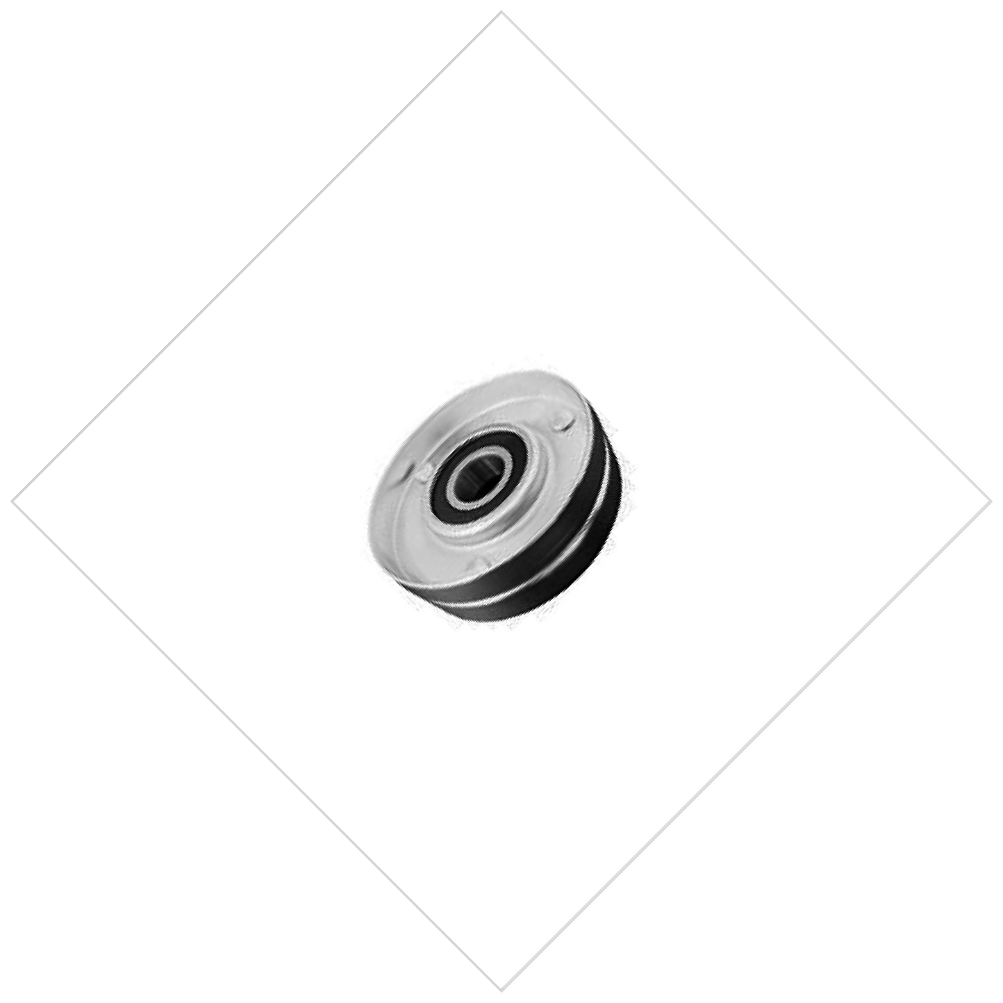 Polia da Correia para Volkswagen Gol e Parati - SKF - VKM 4838