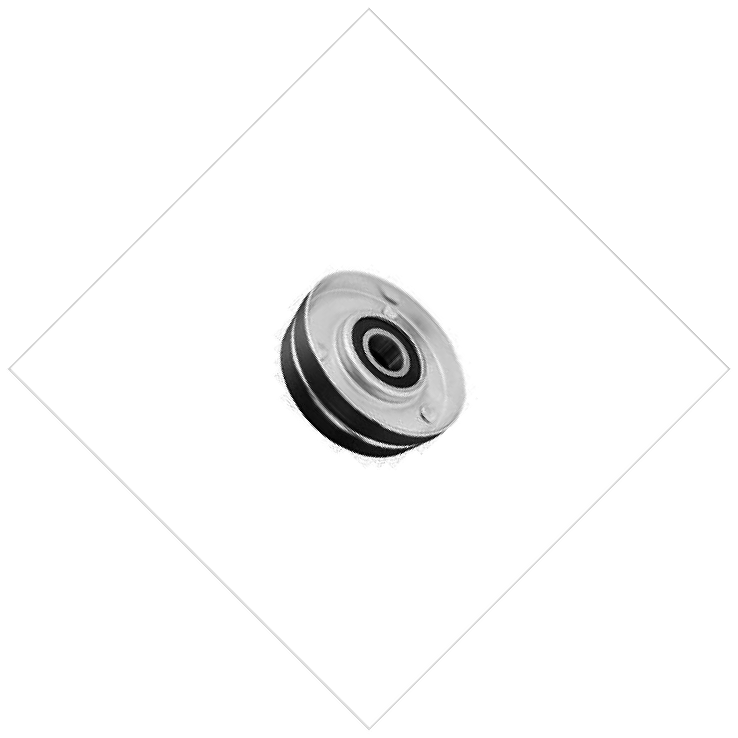 Polia da Correia para Volkswagen Gol e Parati - SKF - VKM 4838