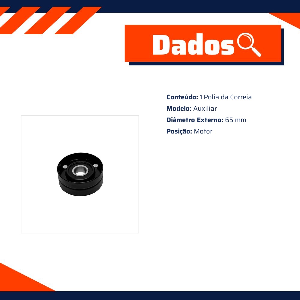 Polia da Correia - SKF - VKM 60014 A