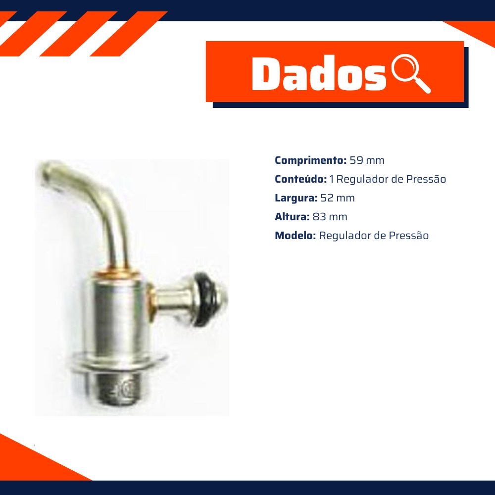 Regulador de Pressão para Honda Civic - Bosch - F 000 DR9 001