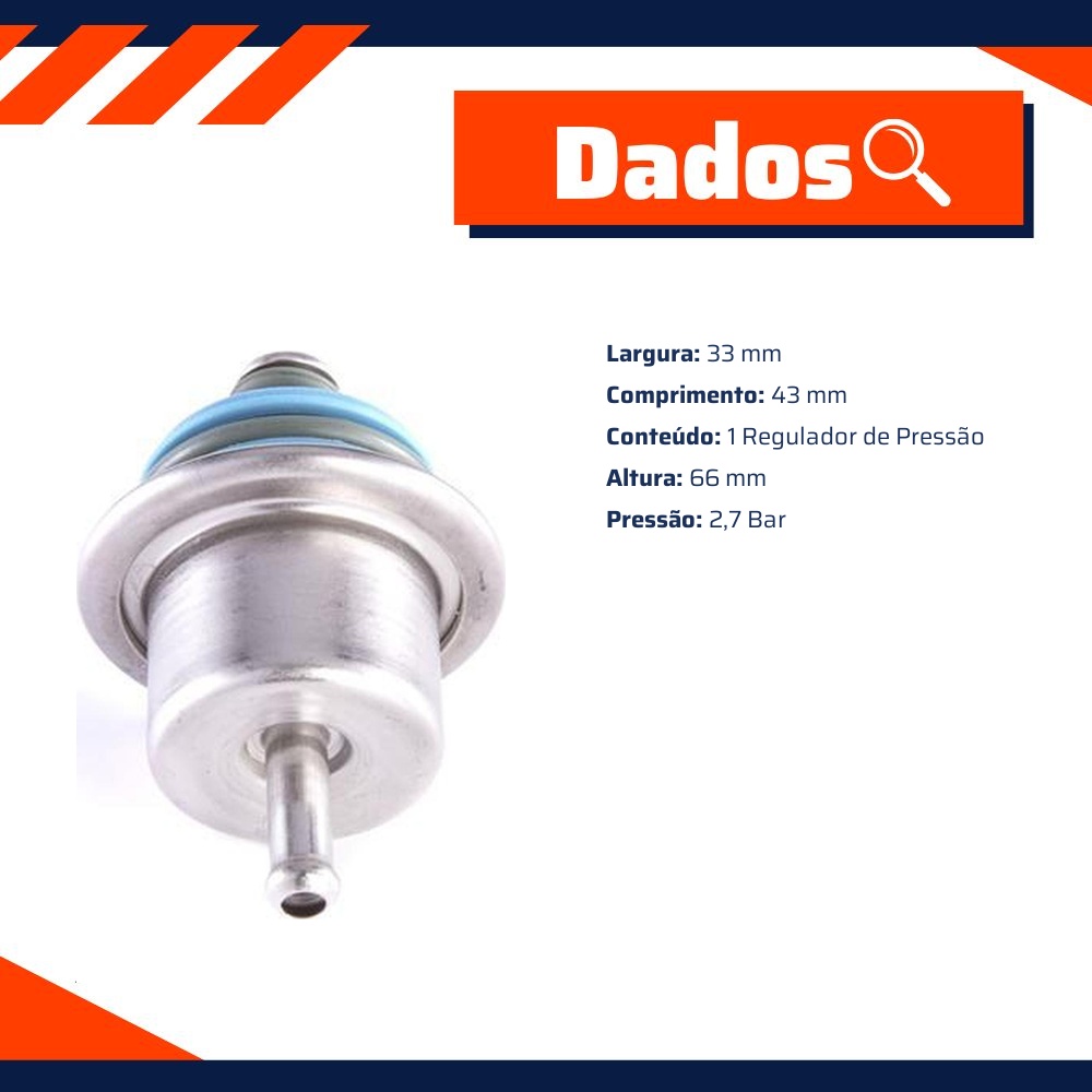 Regulador de Pressão - Bosch - F 000 DR0 219