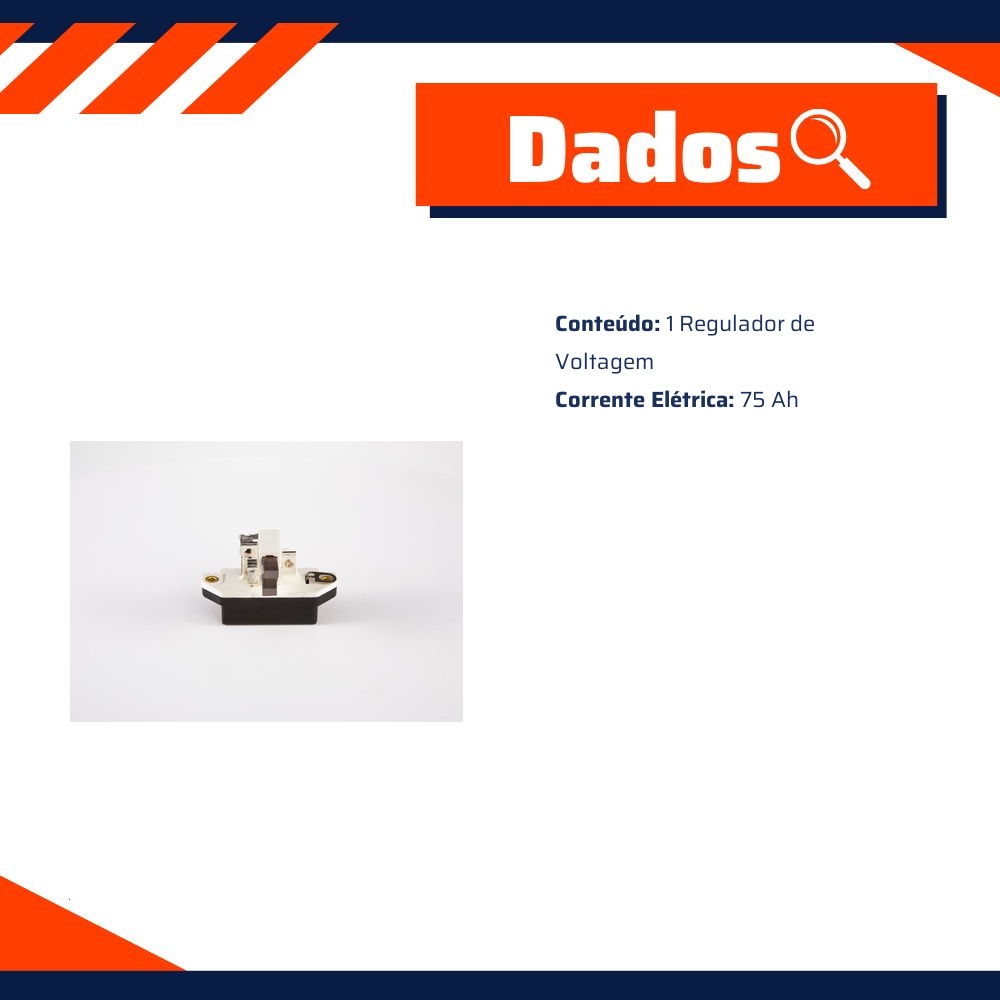 Regulador de Voltagem para Fiat Tempra - Bosch - 1 986 AE0 009