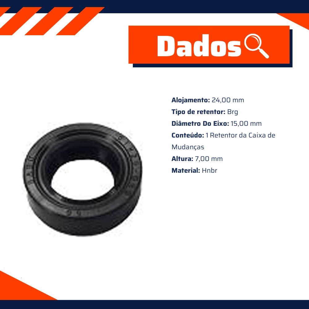 Retentor da Caixa de Mudanças - Sabó - 01929BRG