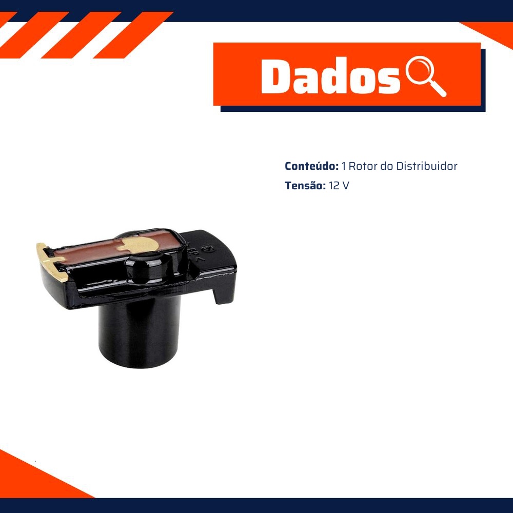 Rotor do Distribuidor - Bosch - 9 231 087 677