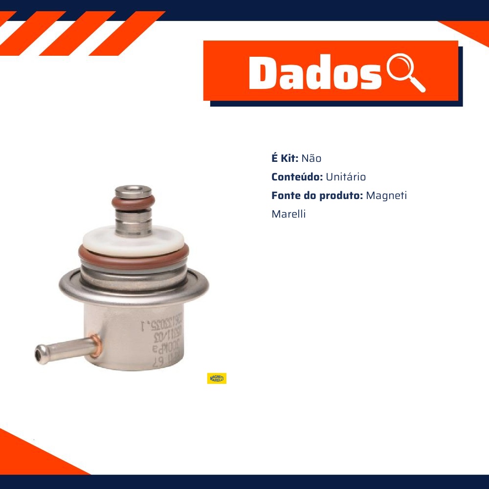 Regulador De Pressão - Magneti Marelli - 40413002RI