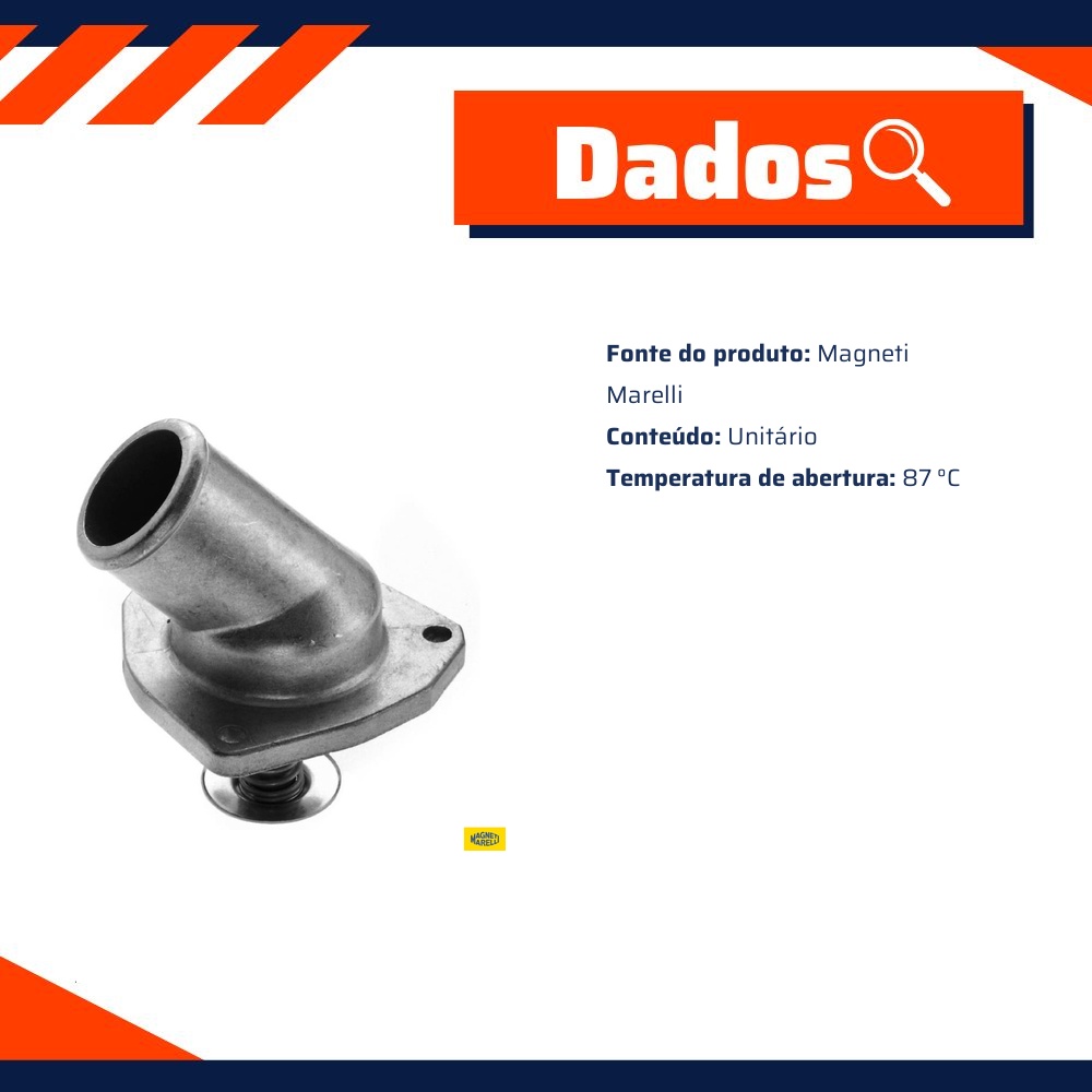 Válvula Termostática - Magneti Marelli - MMVT361.87C