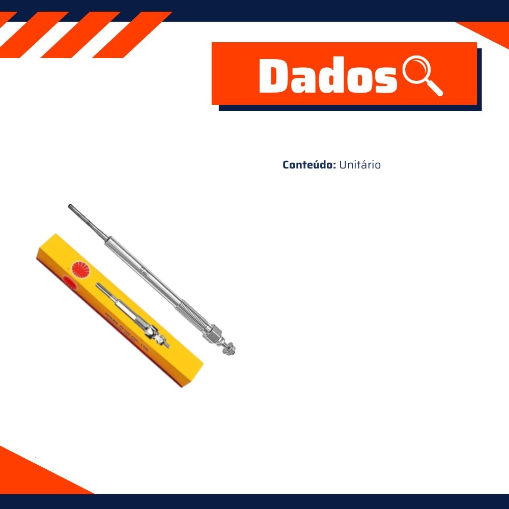 Vela Aquecedora para Toyota Hilux e Land Cruiser - NGK - Y-531J