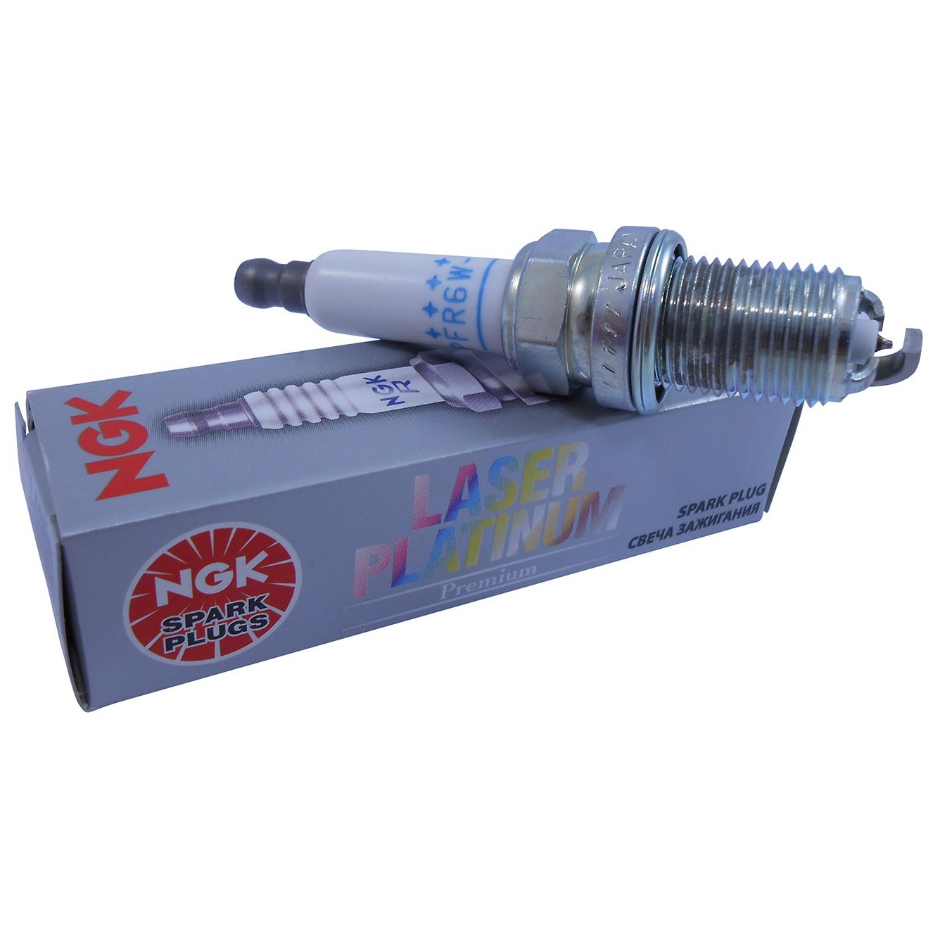Vela de Ignição para Audi A8 e Volkswagen Touareg - NGK - PFR6W-TG