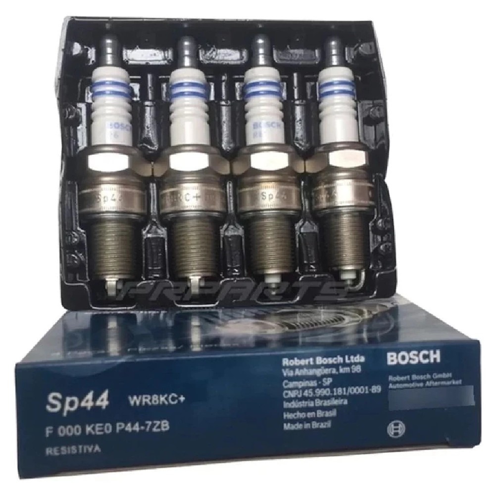 Kit 4 Vela de Ignição - Bosch - F 000 KE0 P44
