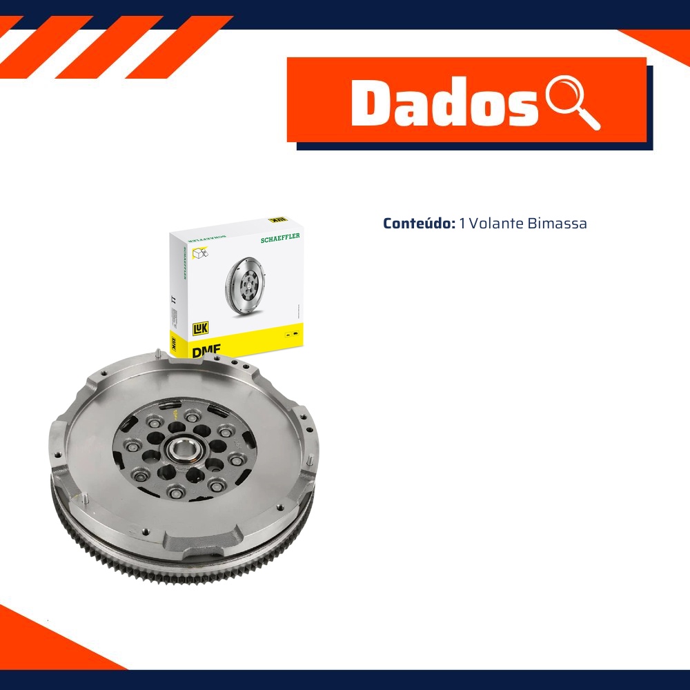 Volante Bimassa para Ford Transit - LuK - 415 0388 10