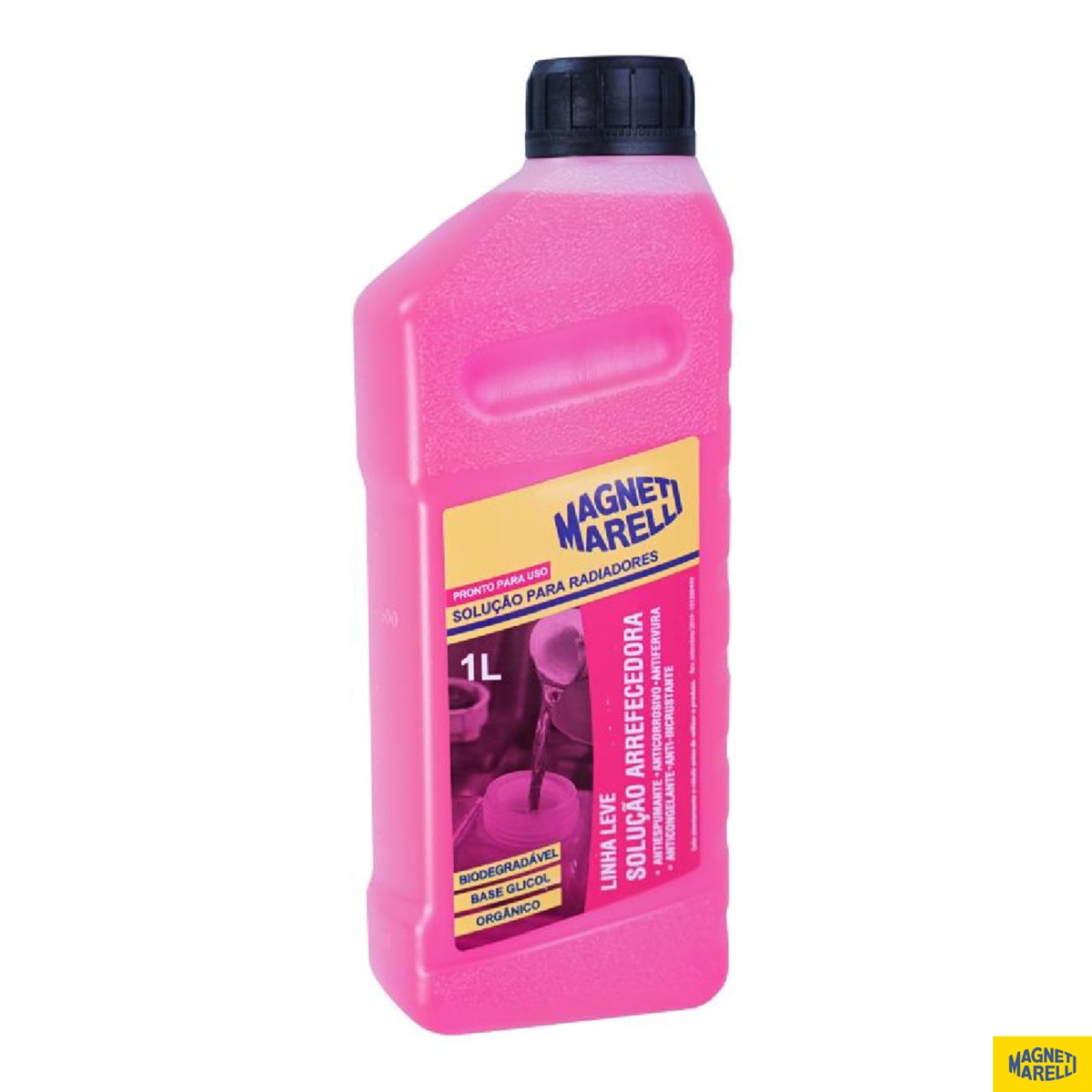 Aditivo para Radiador Rosa Orgânico Pronto para Uso 1 Litro - Magneti Marelli - FRMM6004