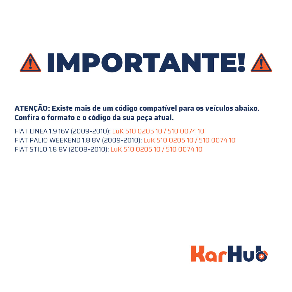 Atuador Embreagem - LuK - 510 0205 10