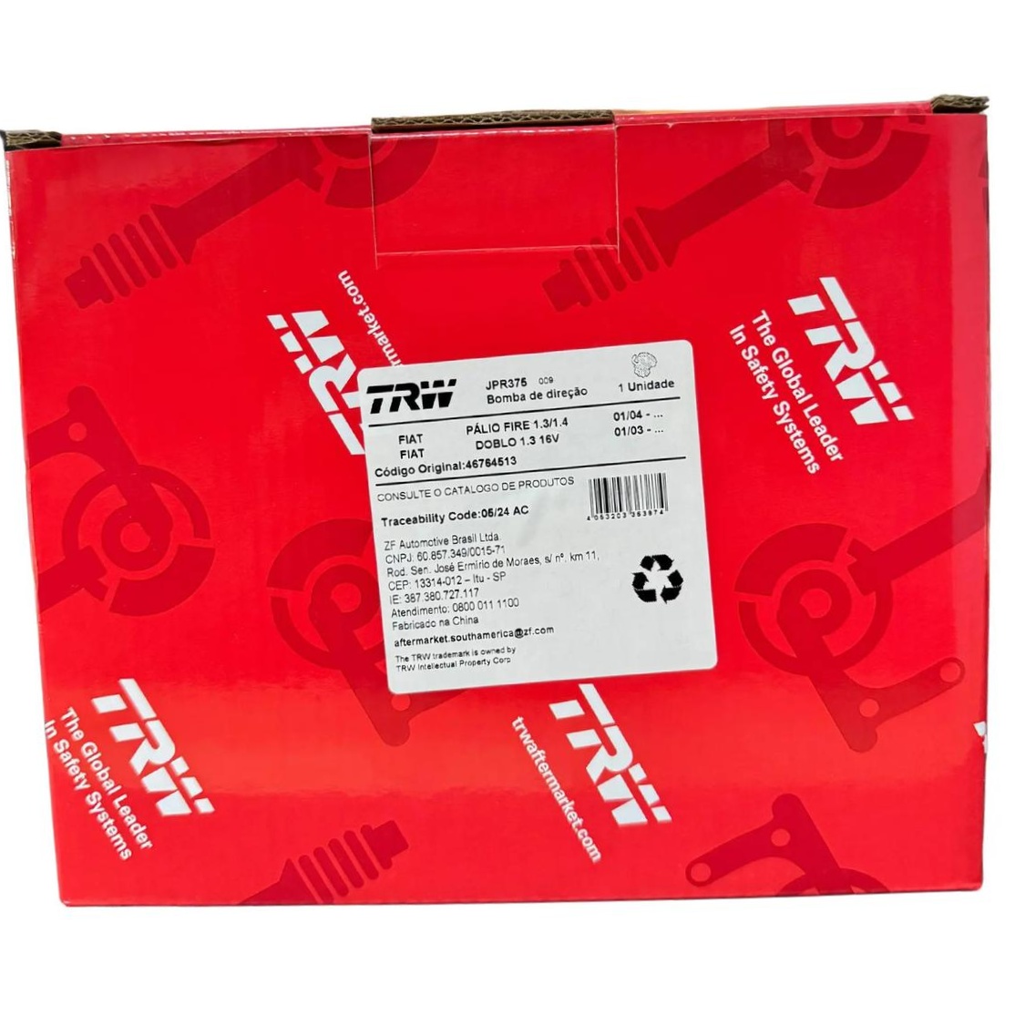 Bomba Direção Hidráulica - TRW - JPR375
