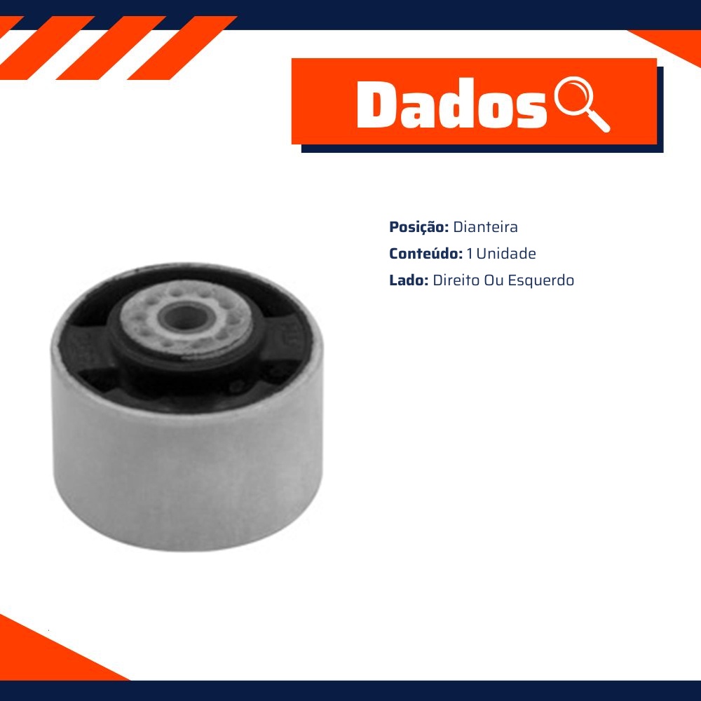 Bucha Suporte Motor Direito ou Esquerdo - Monroe Axios - 011.5445