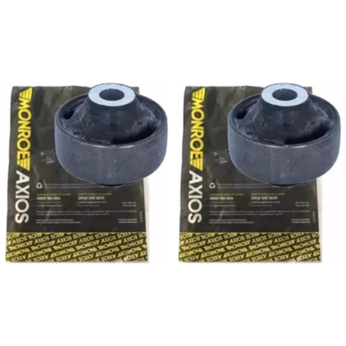 Par de Bucha Braço Transversal Dianteiro Direito ou Esquerdo - Monroe Axios - LT80126