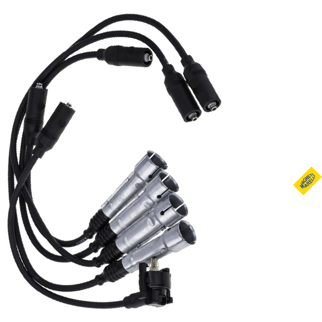 Jogo de Cabos de Vela para Volkswagen Gol e Parati - Magneti Marelli - CVMV0902