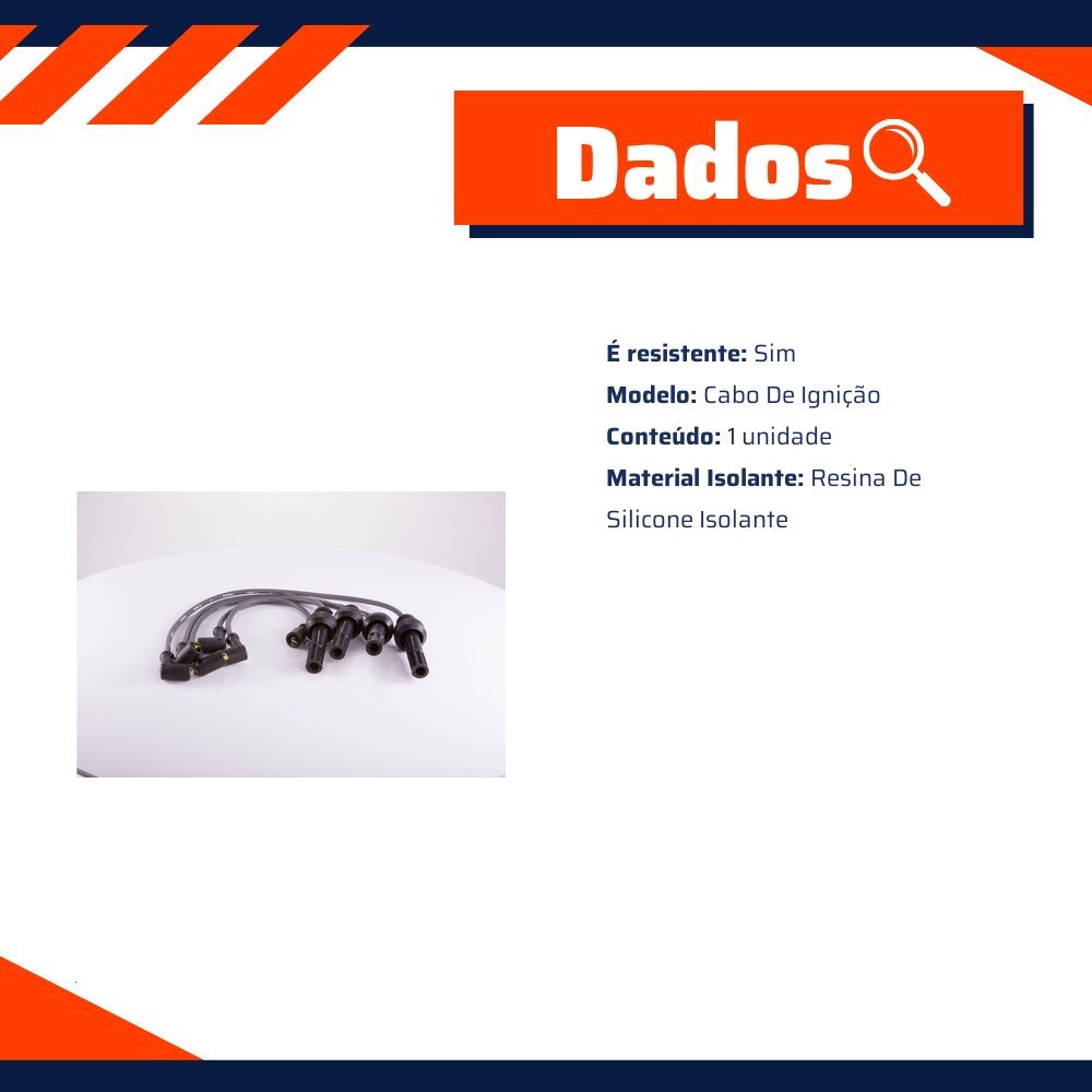 Cabo de Vela para Fiat Tempra e Tipo - Bosch - 9 295 080 055