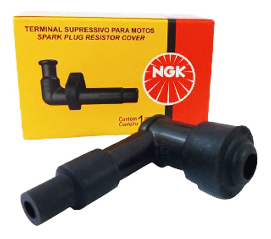 Cachimbo Vela para Honda Pop 100 e Pop 110 - NGK - L05FT