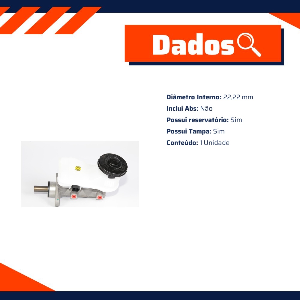 Cilindro Mestre Freio para Honda Civic - TRW - PMH6000