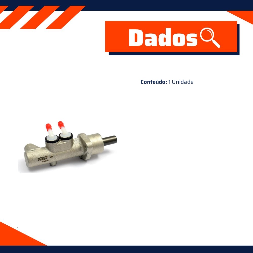 Cilindro Mestre Freio para Fiat Idea e Strada - TRW - PMH6005