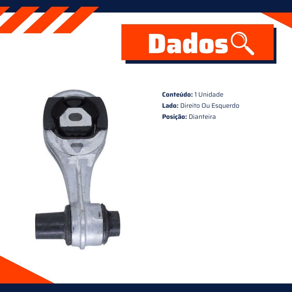 Coxim Motor Dianteiro Direito ou Esquerdo para Fiat Linea e Punto - Monroe Axios - LT70016