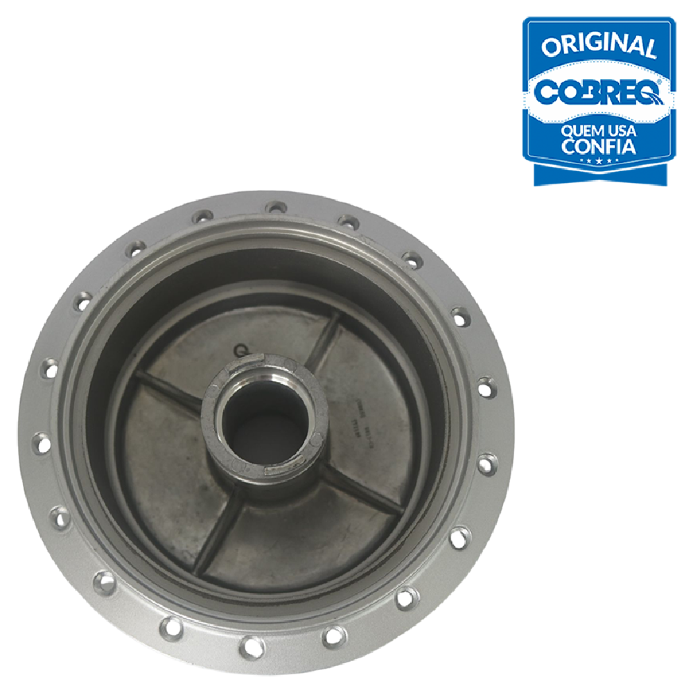 Cubo de Roda Dianteiro com Rolamento sem ABS - Cobreq - 0013-CB